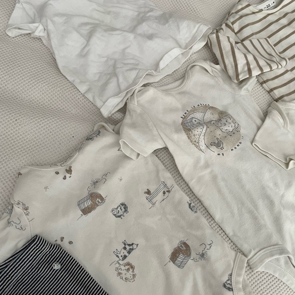 Neutral unisex baby clothes Ralph Lauren Petit Bateau Zara carters - Picture 2 of 8